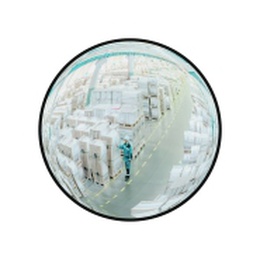 Зеркало для помещений круглое на гибком кронштейне 400мм