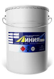 Эмаль «Линия» красная для дорожной разметки