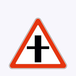 «Пересечение со второстепенной дорогой»