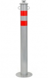 Столбик анкерный серии «Город» (с креплением для цепи)